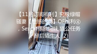 【11月订阅福利】究极绿帽骚妻【性感的猫】OF福利④，Sexcat係我阿妹 猫公任务：醉后陌生人 (2)