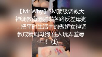 【Mr.Why】SM顶级调教大神调教侮辱啪啪各路反差母狗，把平时生活中的傲娇女神调教成精厕母狗 任人玩弄羞辱！ (1)