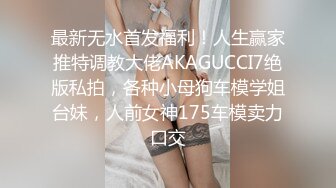 最新无水首发福利！人生赢家推特调教大佬AKAGUCCI7绝版私拍，各种小母狗车模学姐台妹，人前女神175车模卖力口交