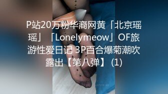 P站20万粉华裔网黄「北京瑶瑶」「Lonelymeow」OF旅游性爱日记 3P百合爆菊潮吹露出【第八弹】 (1)