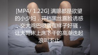 [MP4/ 1.22G] 满眼都是欲望的小少妇，开档黑丝露脸诱惑，交大鸡巴吸蛋蛋样子好骚，让大哥床上床下干的高潮迭起浪叫不止