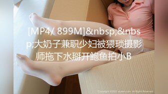 [MP4/ 899M]&nbsp;&nbsp;大奶子兼职少妇被猥琐摄影师拖下水掰开鲍鱼拍小B