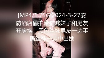 [MP4/1.75G]2024-3-27安防酒店偷拍带猫咪妹子和男友开房换上黑色丝袜男友一边手撕丝袜一边中出她