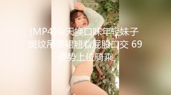 [MP4]今天换口味年轻妹子 斑纹吊带裙翘着屁股口交 69姿势上位骑乘